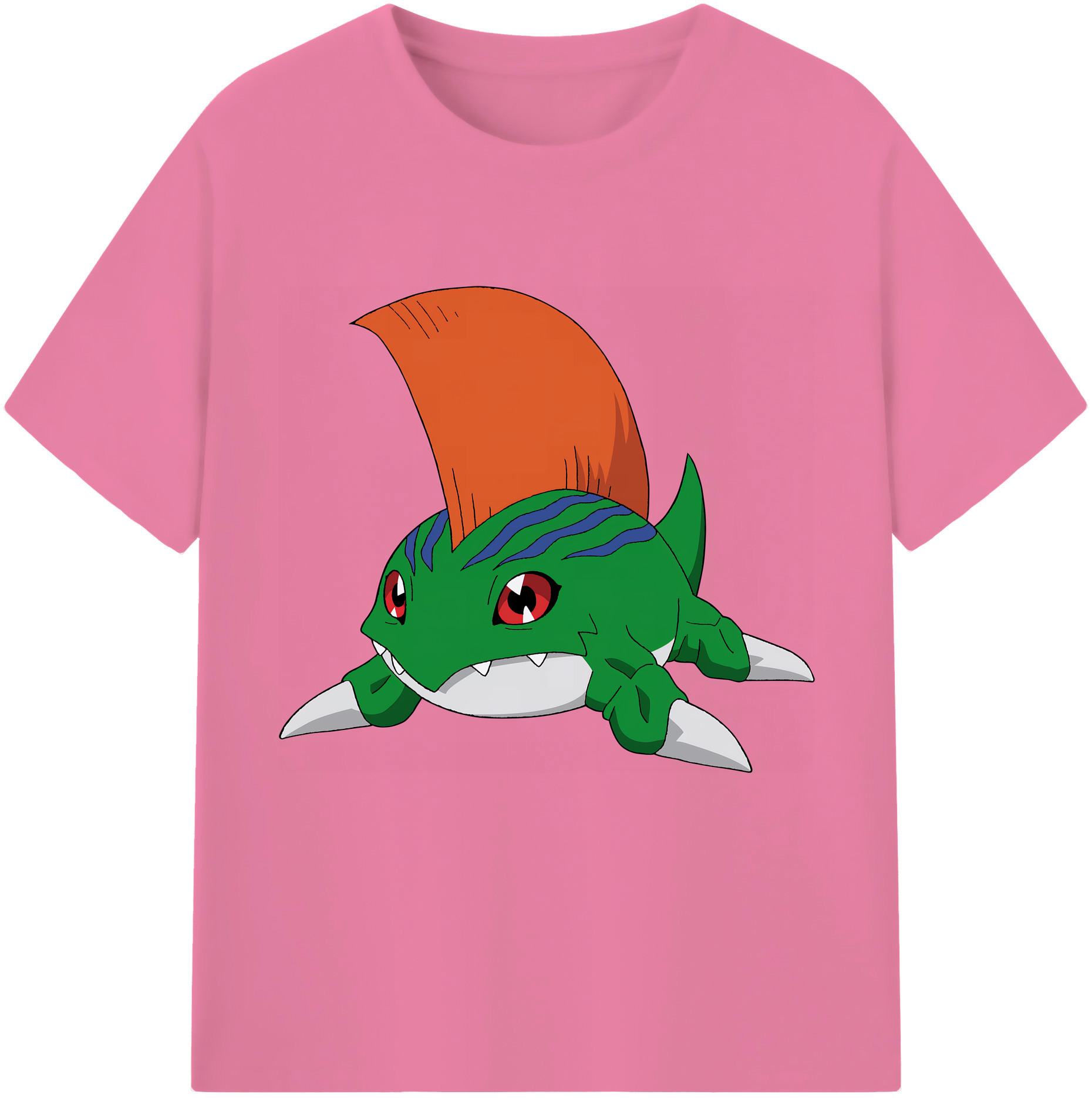 （画像用） Digimon デジタルモンスター/デジモン 綿100％半袖Tシャツ（フロントプリント）